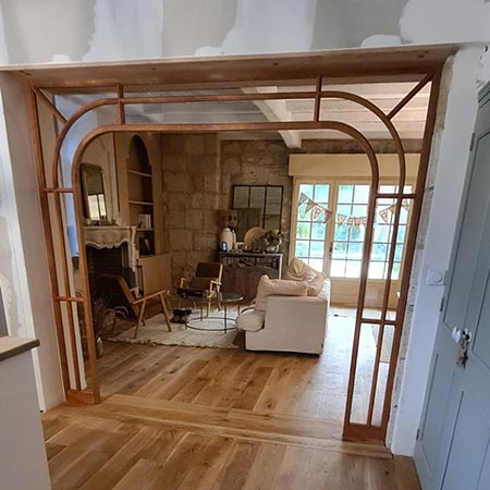 fabrication et installation sur mesure | Menuiseries David GERBEAUD Libourne Bordeaux Gironde rive droite et sud Charente-Maritime