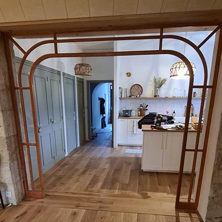 fabrication et installation sur mesure | Menuiseries David GERBEAUD Libourne Bordeaux Gironde rive droite et sud Charente-Maritime