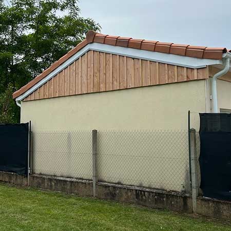 Pose de bardages avec ou sans isolation | Menuiseries David GERBEAUD Libourne Bordeaux Gironde rive droite et sud Charente-Maritime