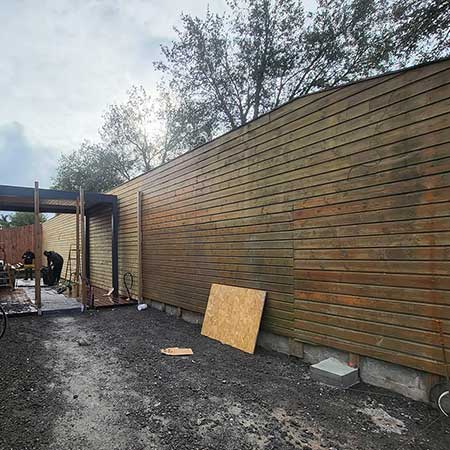 Pose de bardages avec ou sans isolation | Menuiseries David GERBEAUD Libourne Bordeaux Gironde rive droite et sud Charente-Maritime