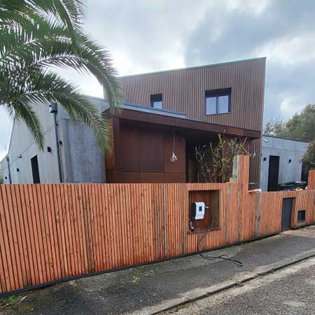 Pose de bardages avec ou sans isolation | Menuiseries David GERBEAUD Libourne Bordeaux Gironde rive droite et sud Charente-Maritime