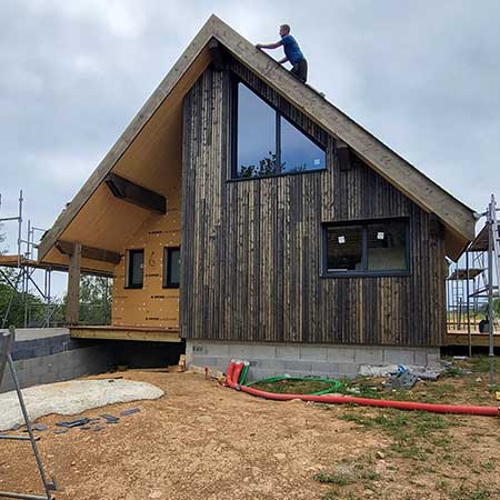 Pose de bardages avec ou sans isolation | Menuiseries David GERBEAUD Libourne Bordeaux Gironde rive droite et sud Charente-Maritime
