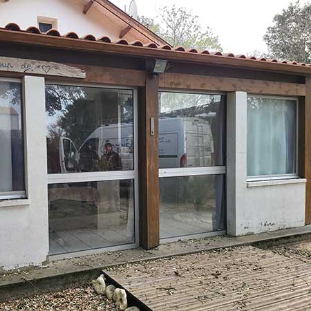 fenêtres et baies vitrées Alu PVC | Menuiseries David GERBEAUD Libourne Bordeaux Gironde rive droite et sud Charente-Maritime