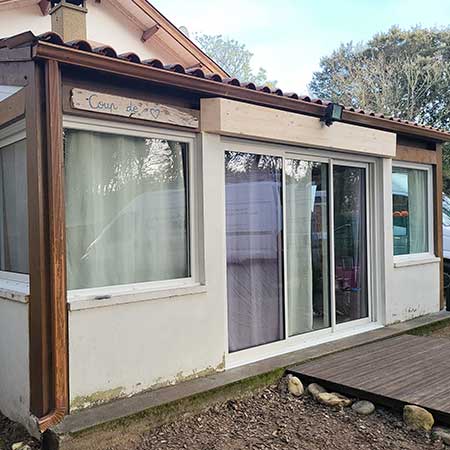 fenêtres et baies vitrées Alu PVC | Menuiseries David GERBEAUD Libourne Bordeaux Gironde rive droite et sud Charente-Maritime