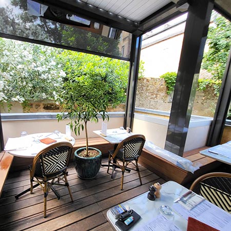 Pergolas option bioclimatique | Menuiseries David GERBEAUD Libourne Bordeaux Gironde rive droite et sud Charente-Maritime