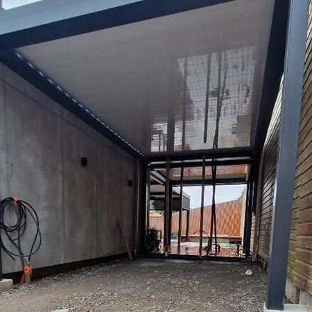 Pergolas option bioclimatique | Menuiseries David GERBEAUD Libourne Bordeaux Gironde rive droite et sud Charente-Maritime