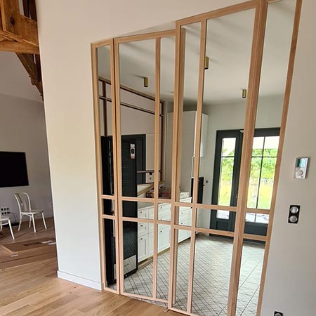 Portes intérieures et clostras | Menuiseries David GERBEAUD Libourne Bordeaux Gironde rive droite et sud Charente-Maritime