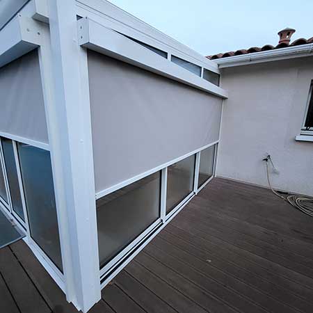 Stores Bannes Brises soleil Moustiquaires | Menuiseries David GERBEAUD Libourne Bordeaux Gironde rive droite et sud Charente-Maritime