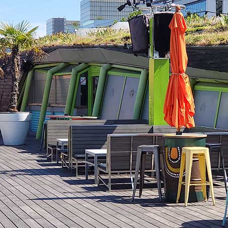 Pose de terrasses bois ou composite | Menuiseries David GERBEAUD Libourne Bordeaux Gironde rive droite et sud Charente-Maritime