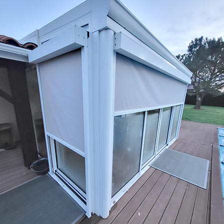 vérandas Alu PVC | Menuiseries David GERBEAUD Libourne Bordeaux Gironde rive droite et sud Charente-Maritime